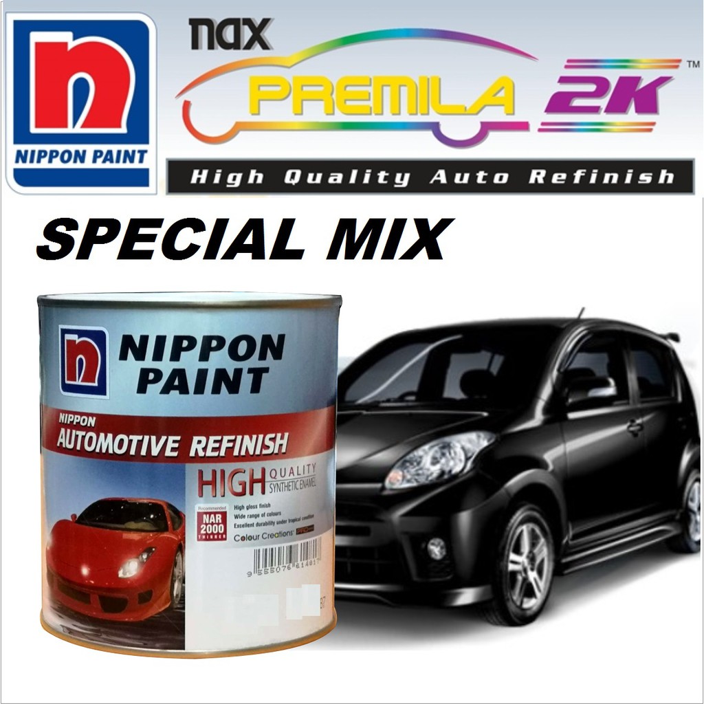 NIPPON CAR PAINT (1L) RAL CLASSIC COLOUR CHART / NIPPON AUTOMOTIVE REFINISH / EXTERIOR CAR PAINT