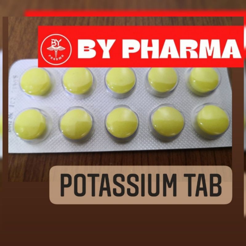 POTRELEASE TR 600MG (POTASSIUM CHLORIDE) TABLET 10'S PER STRIP (exp 9/