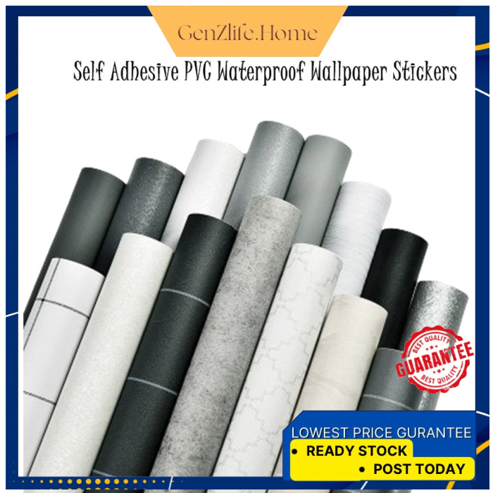 PVC Wallpaper Stickers Home Decor Living Room BedroomWaterproof (2m