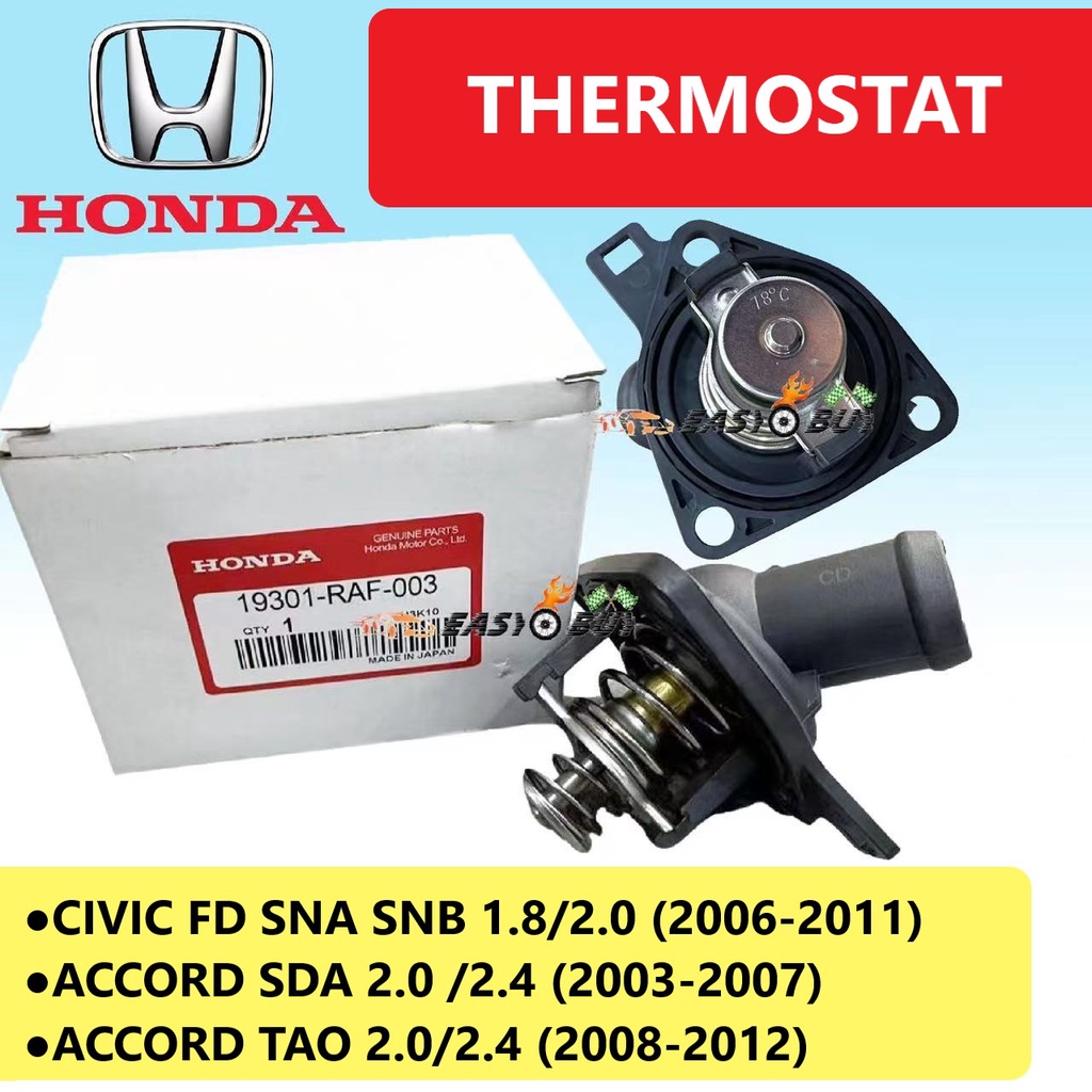 ORIGINAL HONDA Coolant Thermostat With Housing Honda Accord SDA & TAO 2