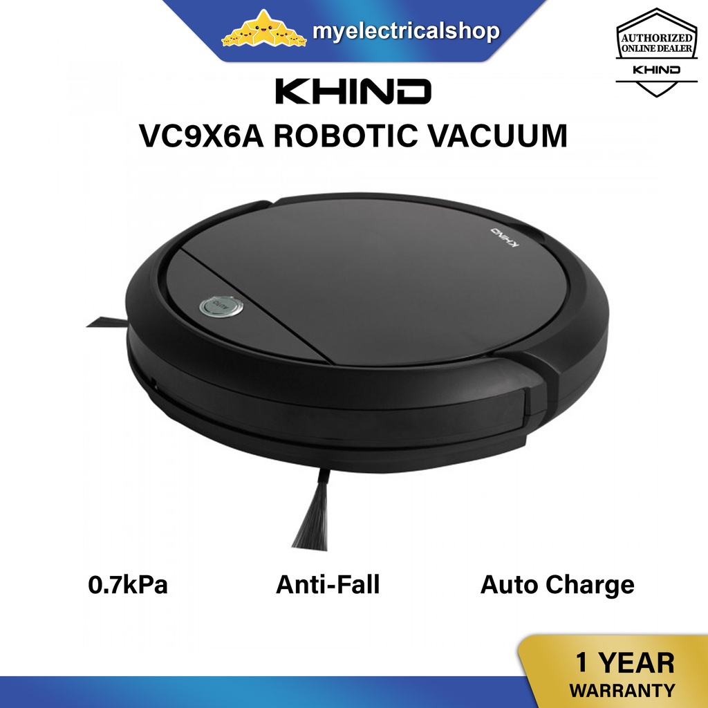 Khind VC9X6A Robot Vacuum ( 4 Cleaning Modes ) ( Auto Charge ) Shopee Malaysia