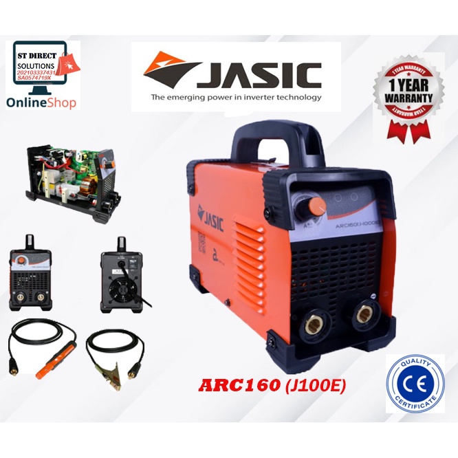 JS0160 ARC160 (J1000E) JASIC IGBT INVERTER WELDING MACHINE JASIC