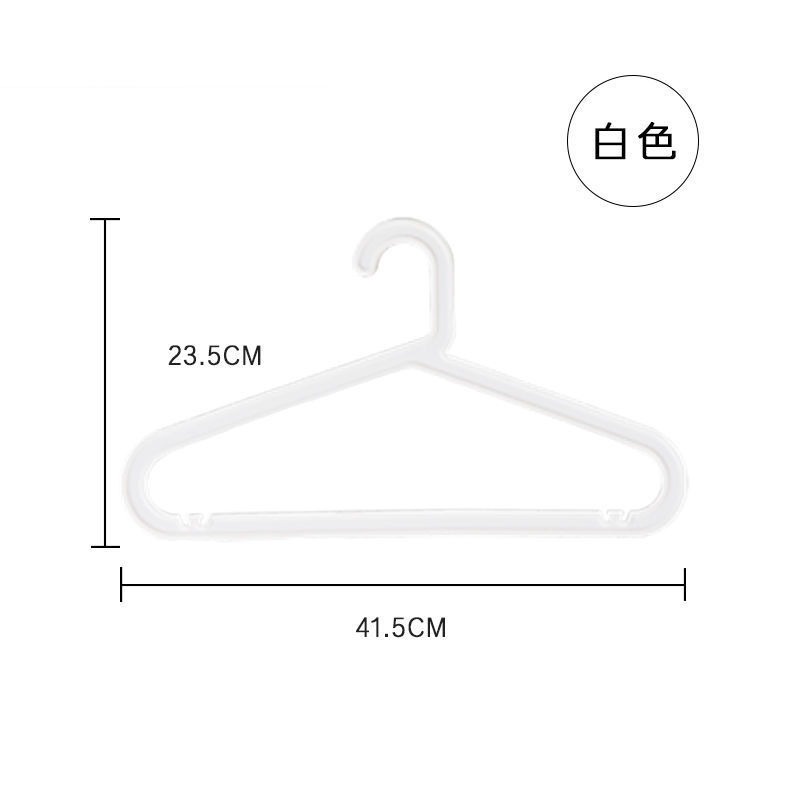 10pcs Premium No Trace Nordic Color Plastic Clothes Hanger Baju Ikea Style Adult Hanger Dewasa