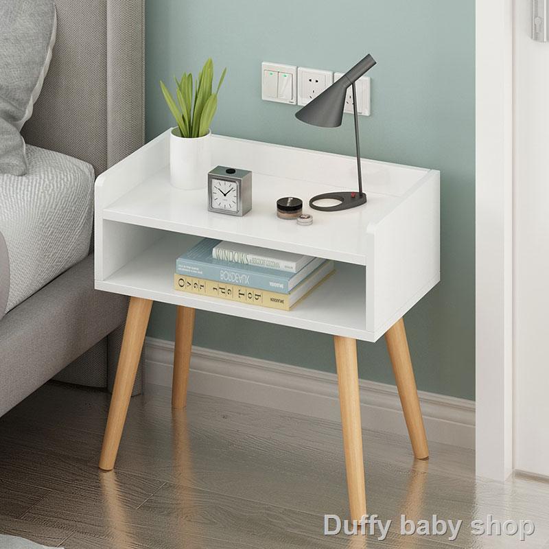 ₪Bedside Table Shelf Contracted And Contemporary Receive Ark Simple