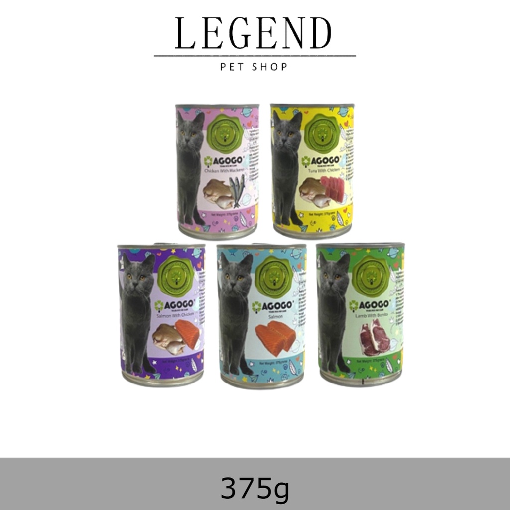 AGOGO Cat Canned Food / Wet food 375g (CAT) Shopee Malaysia