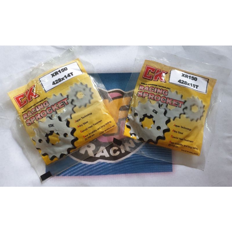 Engine Sprocket XR150 (Superior Quality) Shopee Malaysia