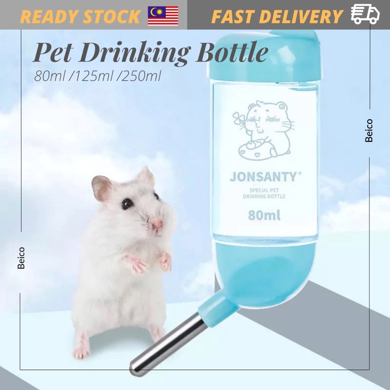 Pet Drinking Bottle with Hanging Water Feeding Bottles Auto Dispenser