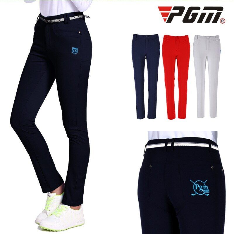 PGM Women Golf Pants High Elastic Soft Trousers For Ladies Spring