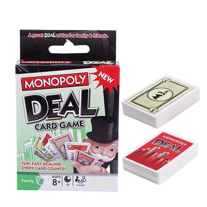Monopoly Deal Card Game English Version | Shopee Malaysia