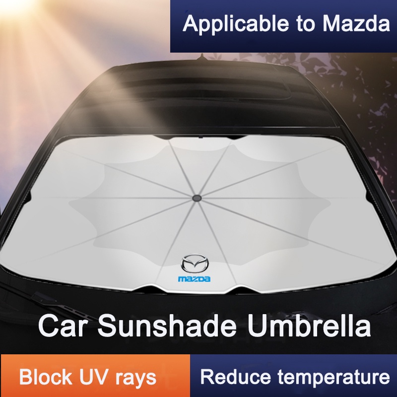 Mazda car sunshade umbrella Vehicle telescopic sunshade Mazda 3/5/6 CX3