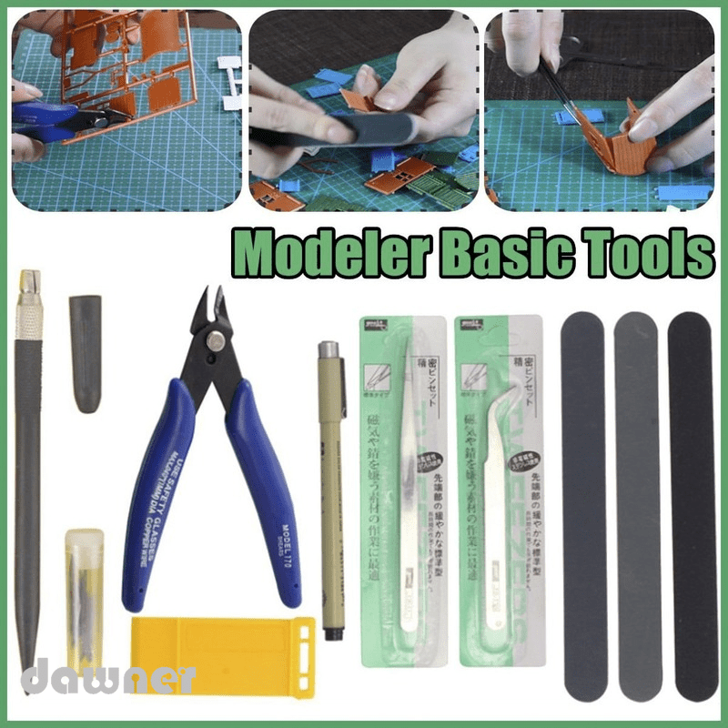 Gundam Tool Set Gunpla Model Tool Basic Beginner Tools Set for