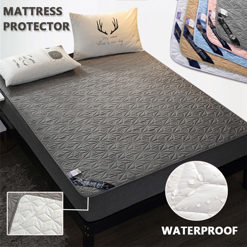 Waterproof Mattress Protector Urine Bed Sheet Pads Anti Dust Mite