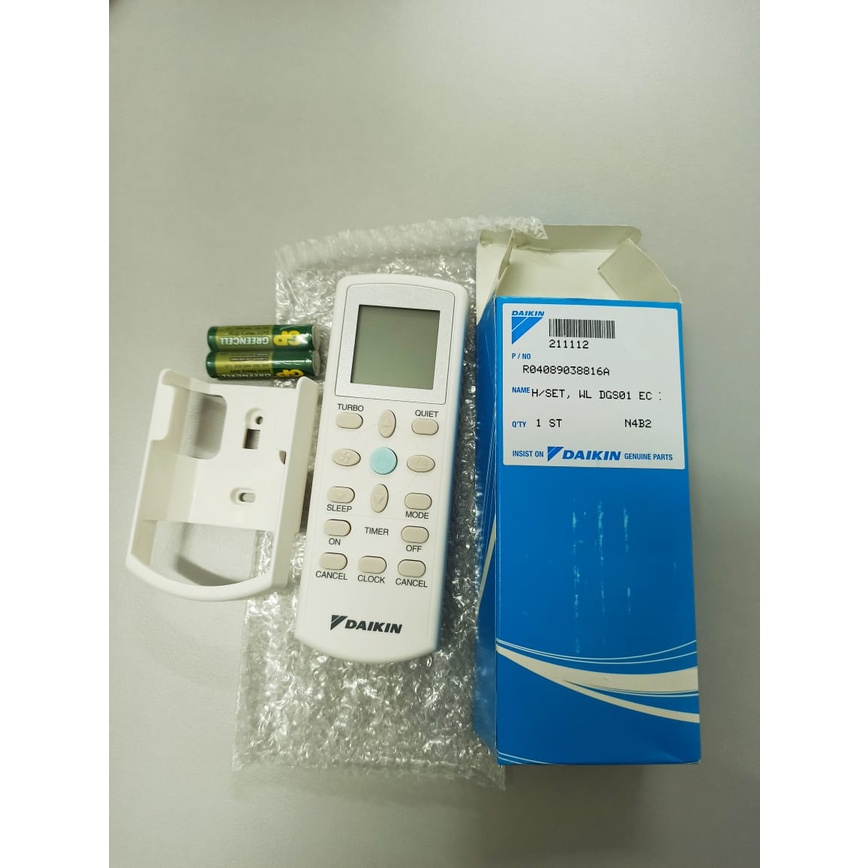 HT. ELECTRICAL > DAIKIN AIRCOND REMOTE CONTROL (ORIGINAL) Shopee Malaysia