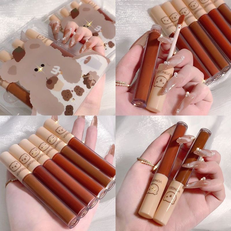 Set of 4 Vongee cream lipsticks Shopee Malaysia