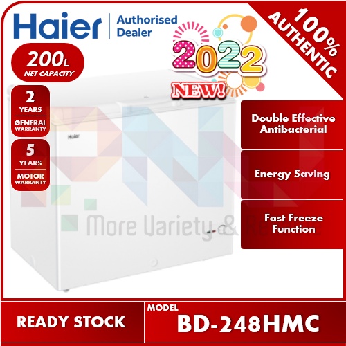 Haier 200L Convertible Chest Freezer BD248HMC (Successor Model for BD
