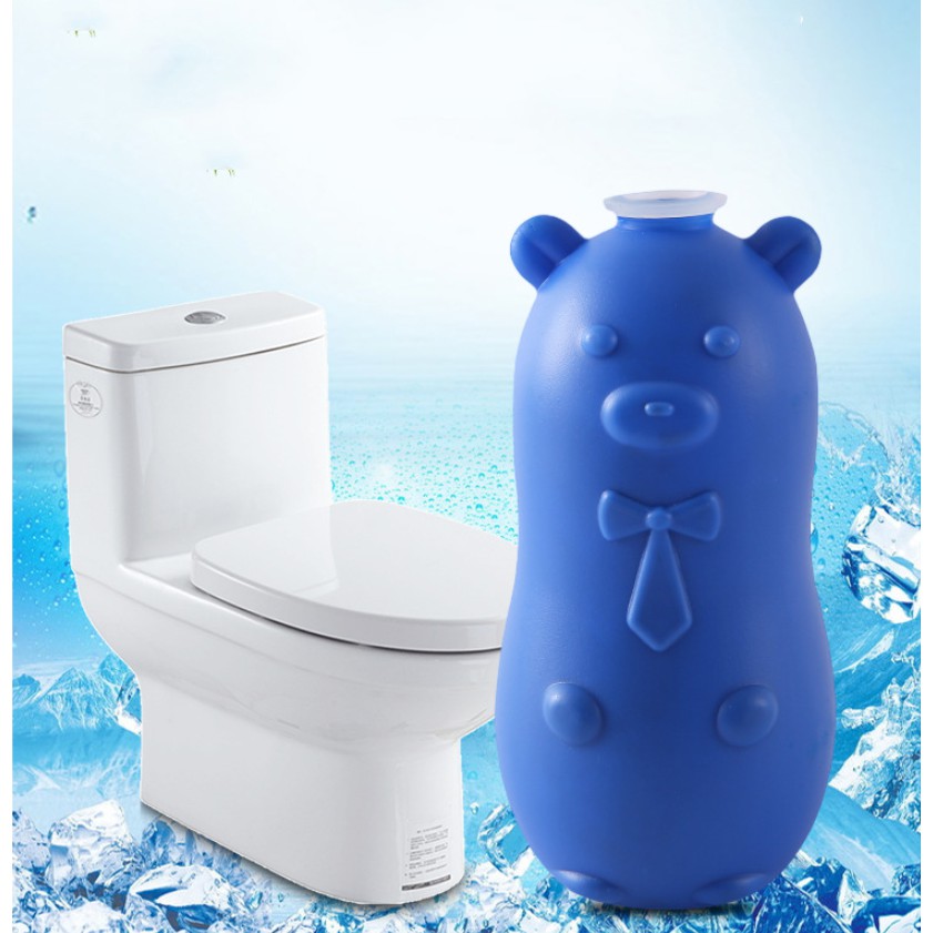 Automatic Toilet Bowl Cleaner Tablets with Bleach Blue Toilet Bowl