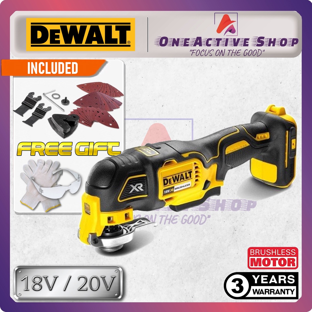 (18V/20V) DEWALT Brushless Cordless Oscillating Multi Tool DCS355 3 Years Warranty ( DEWALT