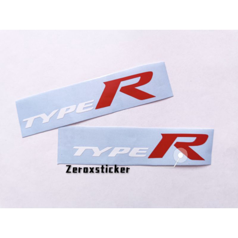 HONDA TYPE R Car Side Window Stickers CIVIC TYPE R STICKER READY STOCK
