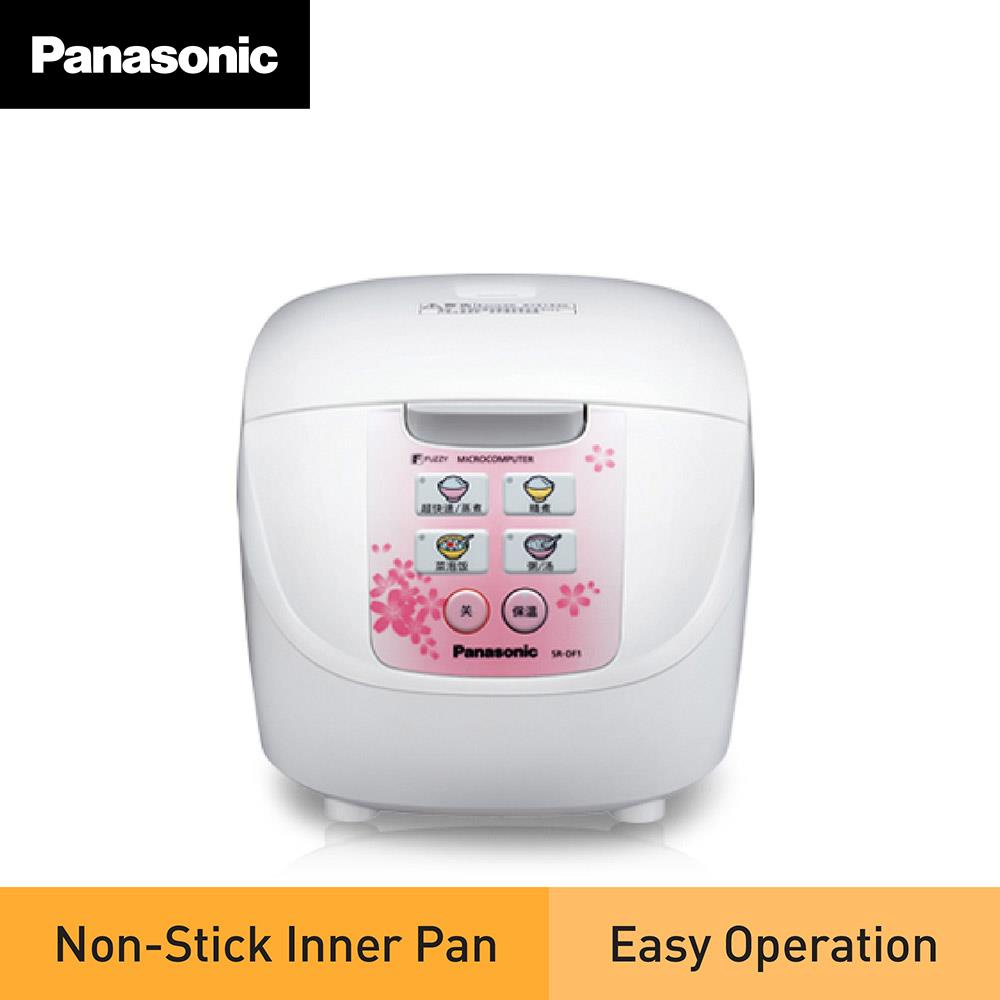 PANASONIC SRDF181 JAR RICE COOKER (1.8L) 6 MENU SRDF181WSK Shopee