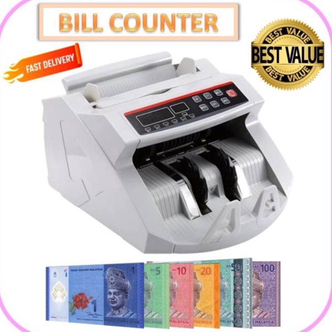 Bill Counter Operation Manual Money Counter UV Function (Malaysian