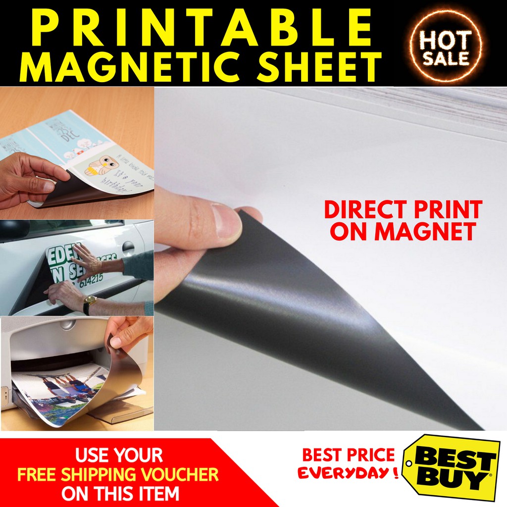 PRINTABLE MAGNETIC SHEET | Shopee Malaysia