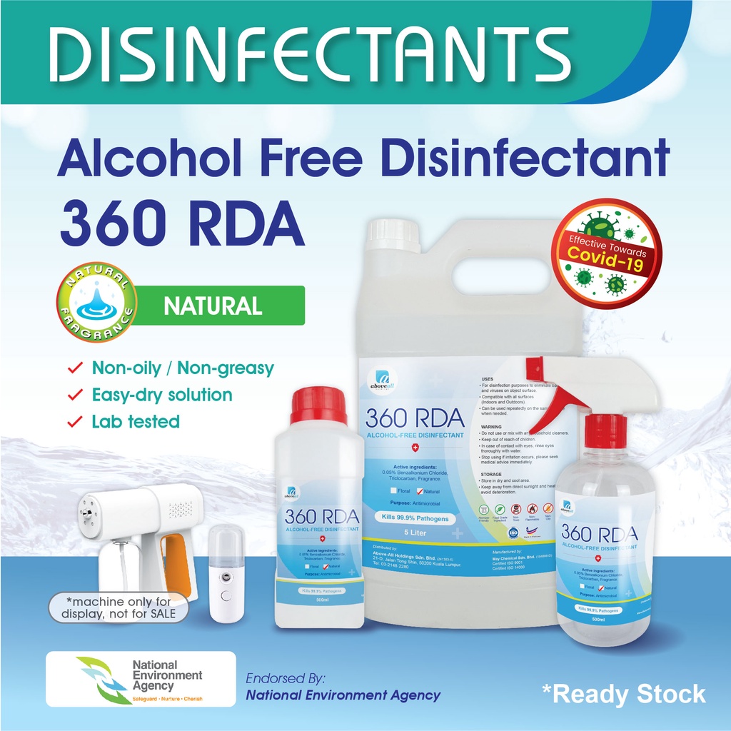 Fogging Disinfectant Liquid Solution SBC 10 / Alcohol Free