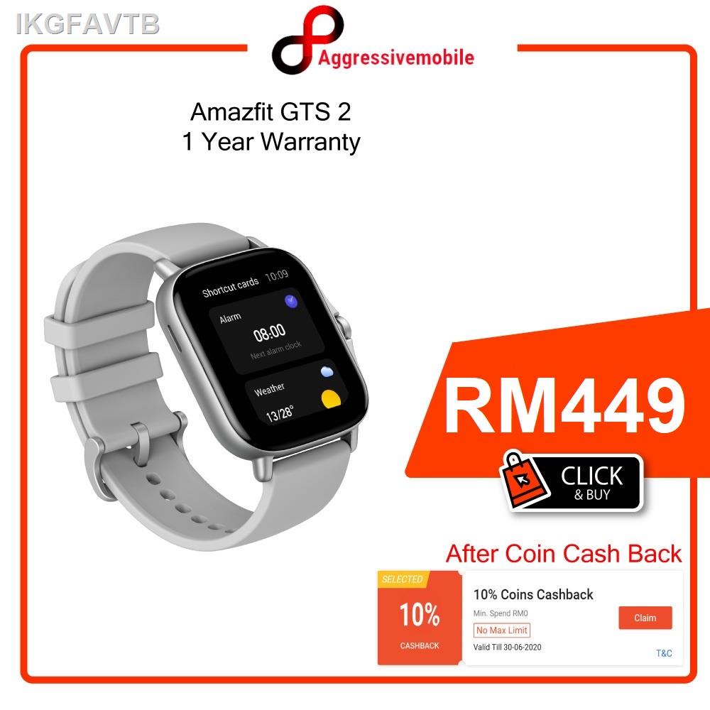 【New stock】 Amazfit GTS 2 GTS2 [1.65Inch AMOLED Answer and Make Call