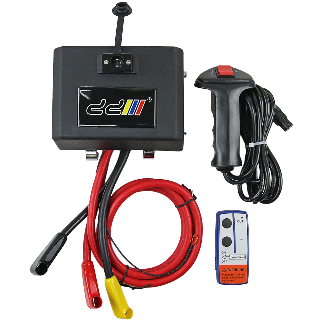 12V/24V Electric Winch Relay Solenoid Control Box Up To 15000lbs