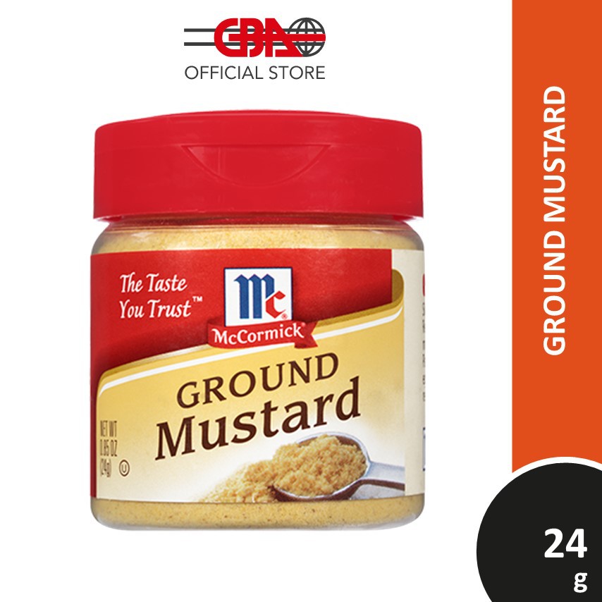 McCormick Ground Mustard 24g Shopee Malaysia