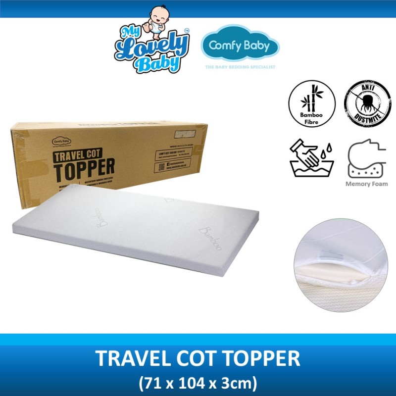 Comfy Baby Travel Cot Topper 71 x 104 x 3cm Shopee Malaysia