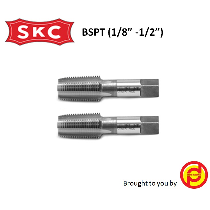 SKC Hand Taps, Gas Pipe Taps, BSPT thread type, (1/8" 1/2") Shopee