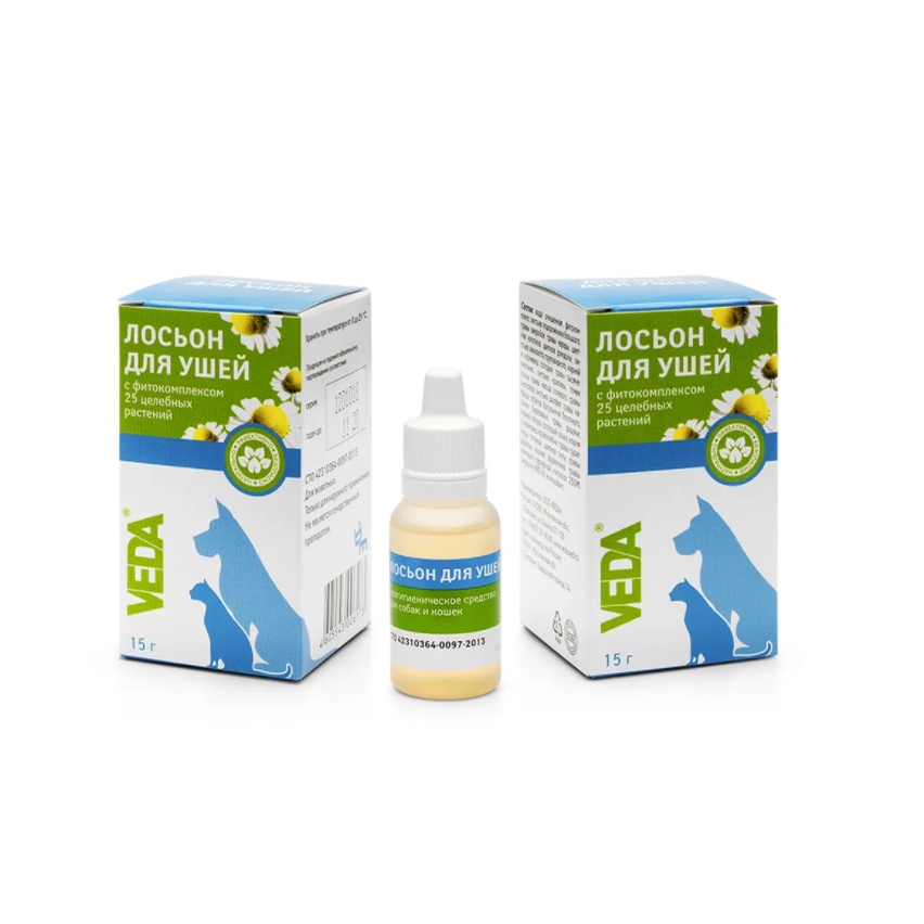 Veda Dog And Cat Ear Drop Cleaning Solution, Dog Ear Lice Prevention