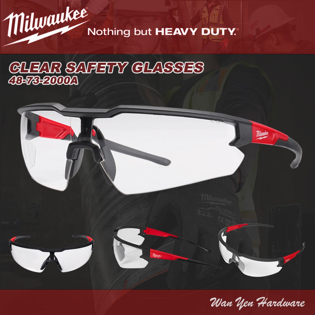 Milwaukee AntiFog / Anti Scratch Performance Safety Glasses Safety Goggles 48732000A 48