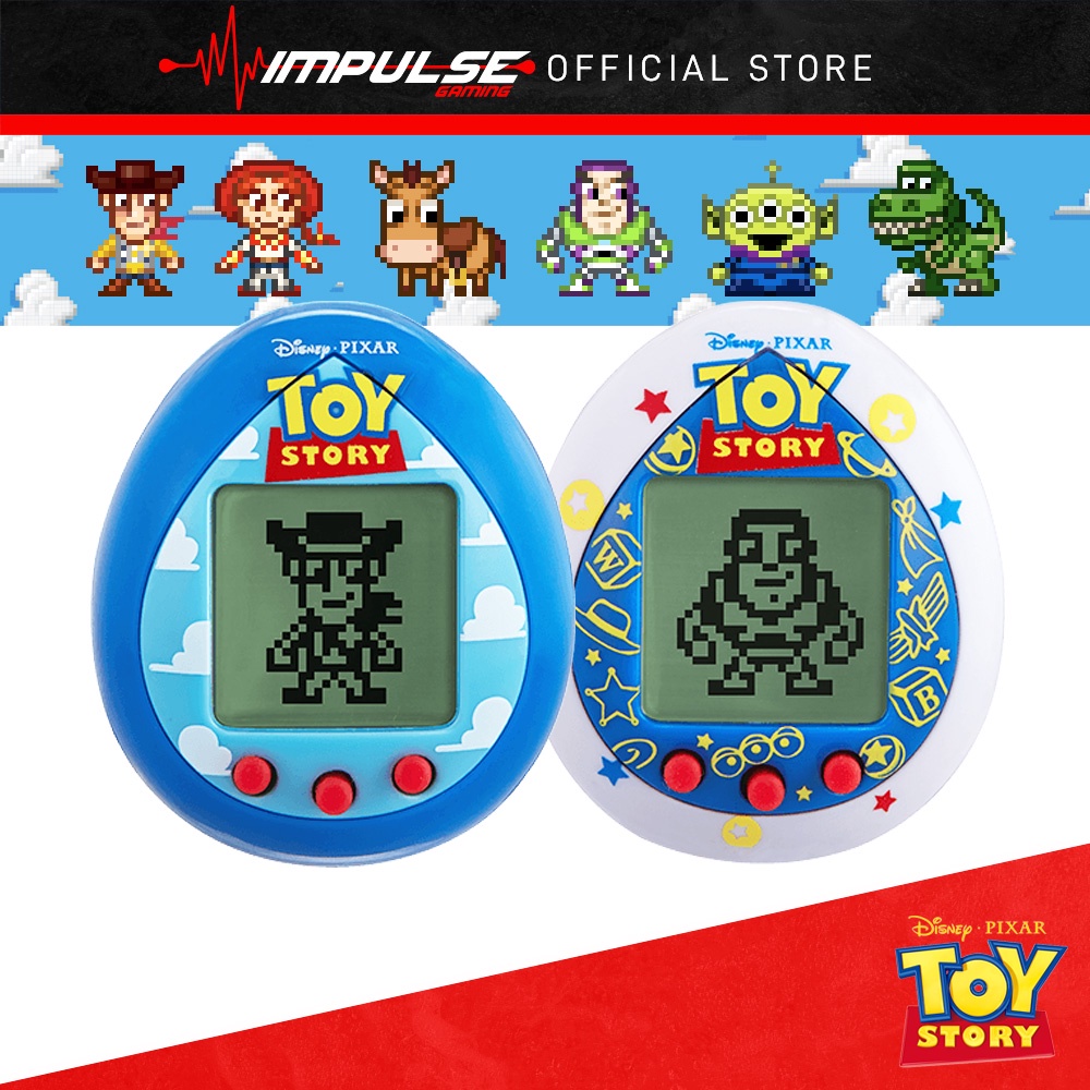 Tamagotchi Toy Story Woody Clouds Paint / Buzz Lightyear Friends Paint [ENGLISH VERSION