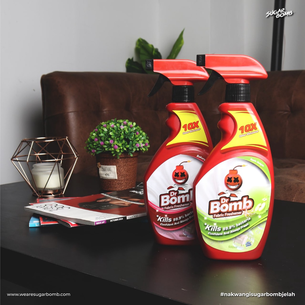 Fabric Freshener SUGARBOMB 500ml Fabric Spray / Mini Kit 60ml