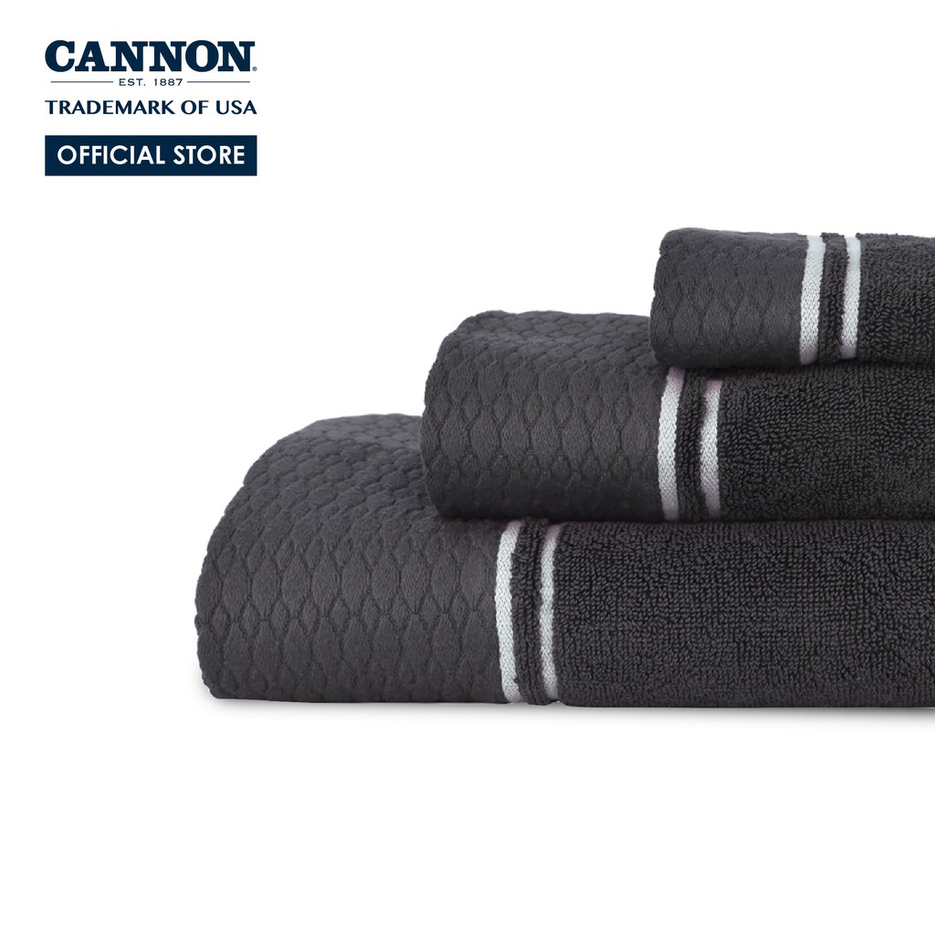 CANNON Elluxe Le Grand Egyptian Cotton Hand Towel (41 x 76cm) Shopee