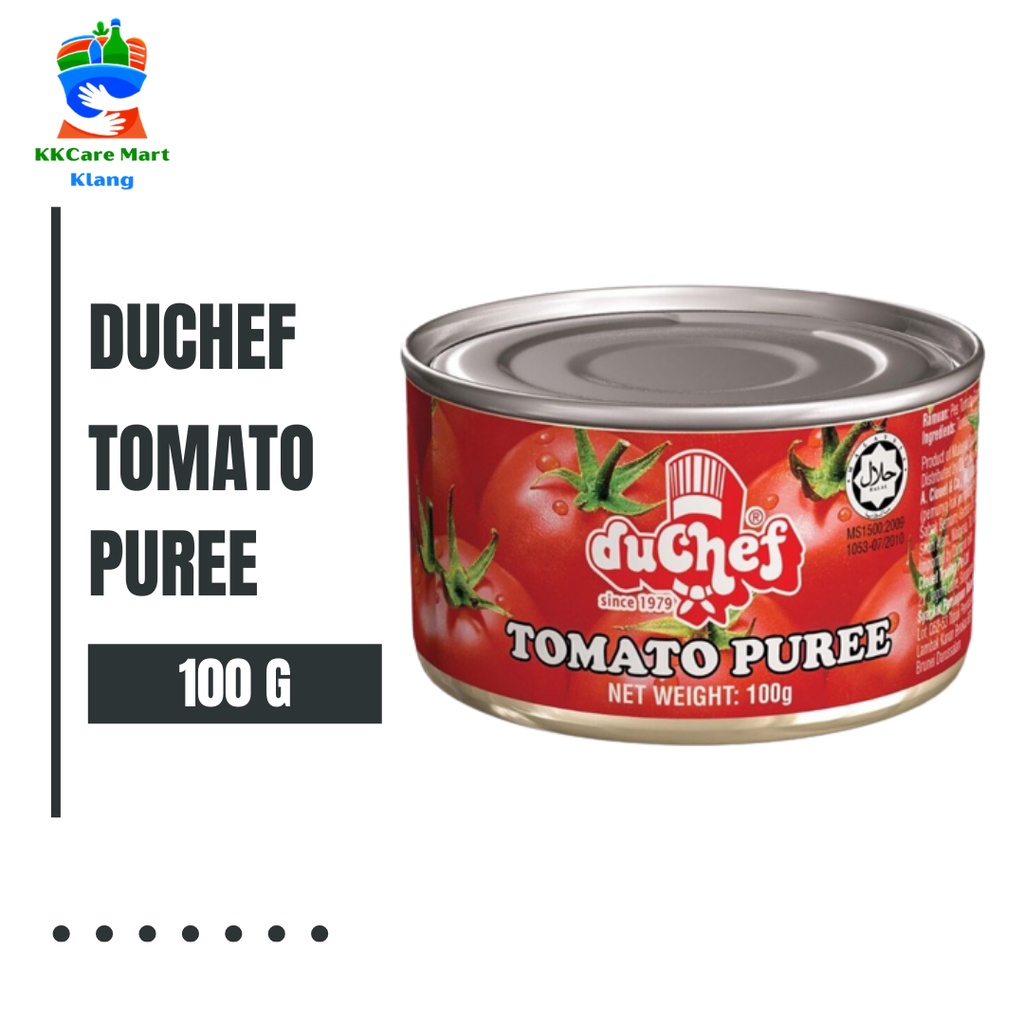 DuChef Tomato Puree 100g Shopee Malaysia
