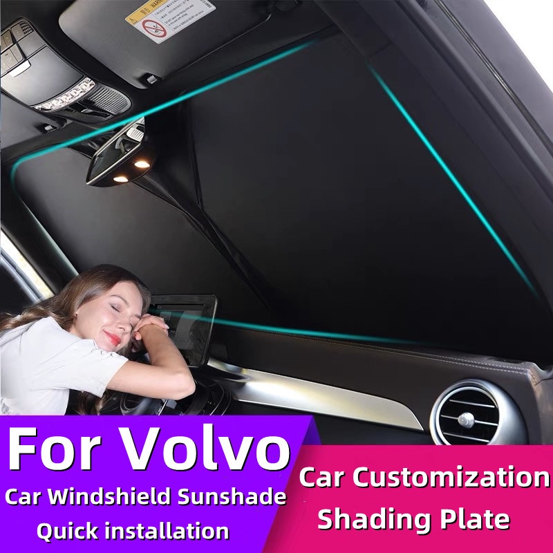 Car Windshield Sunshade for Volvo XC60 XC90 S90 V40 XC40 V60 S40 S60