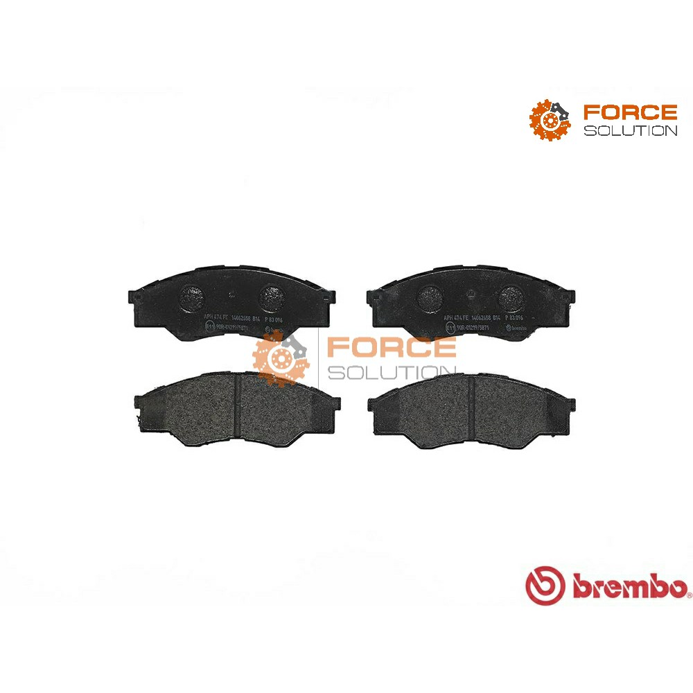 Original Brembo Brake Pad Toyota Hilux Vigo 2005 2010 Shopee Malaysia