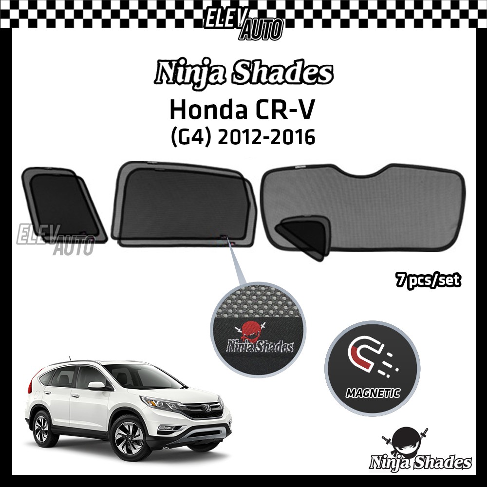 Honda CRV CRV G4 (20122016) Ninja Shades OEM Sunshade Shopee Malaysia