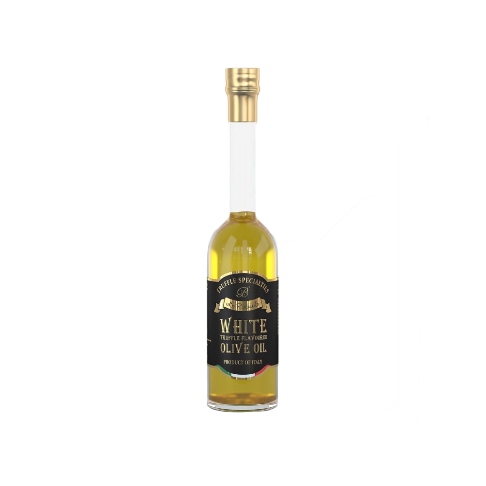 (HALAL) Olive Oil With White Truffle 100ml La Rustichella Italy