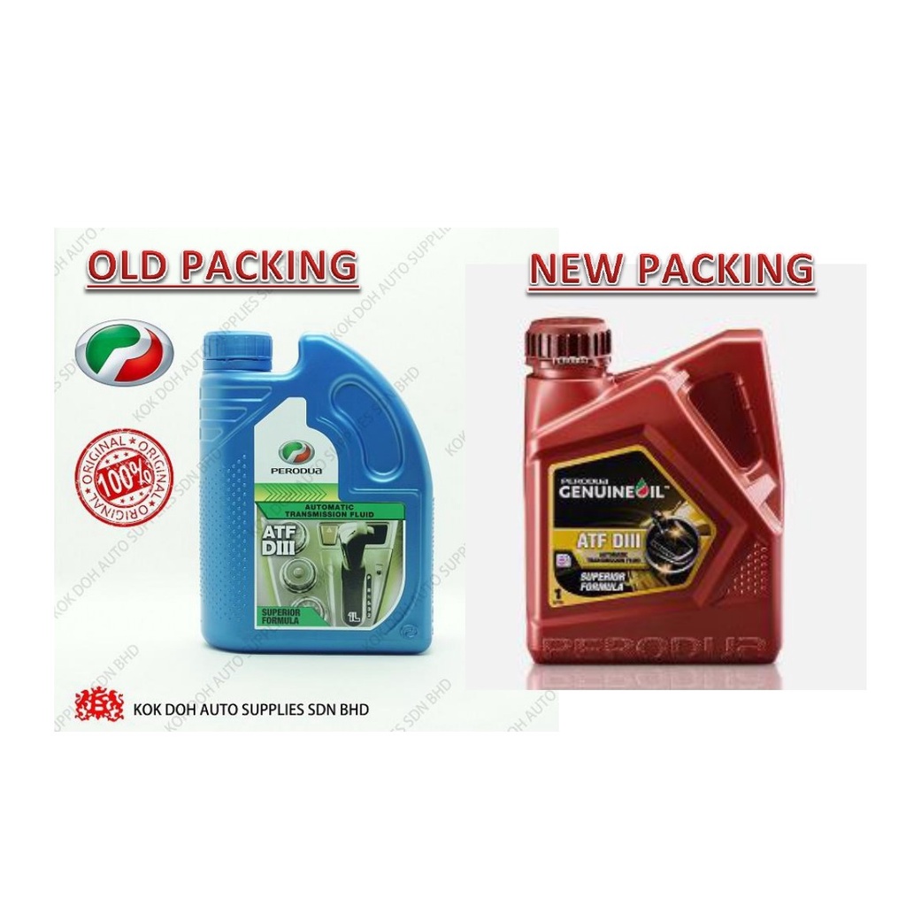 PERODUA ATF GEAR OIL DIII [1L] (GREEN) /9004M20001/9004M20001DIII