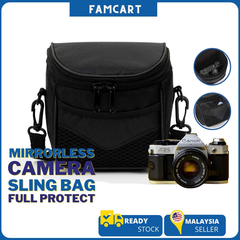 🔥READY STOCK🔥 Proocam F6 Bag sling Camera Case Bag Sony a6000 a6400