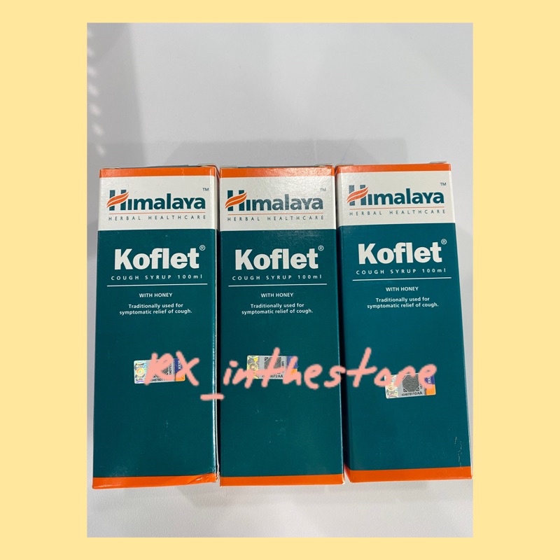 Himalaya Koflet Cough Syrup (With Honey) 100ml Shopee Malaysia