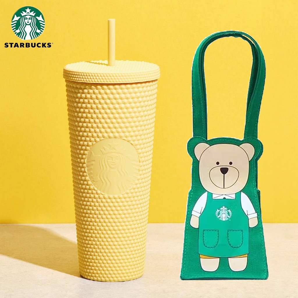 Classic Starbucks Tumbler with straw Starbucks cup Reusable Frosted