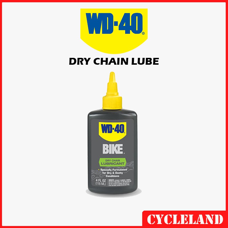 WD40 BIKE DRY CHAIN LUBRICANT (4 FL OZ) Shopee Malaysia