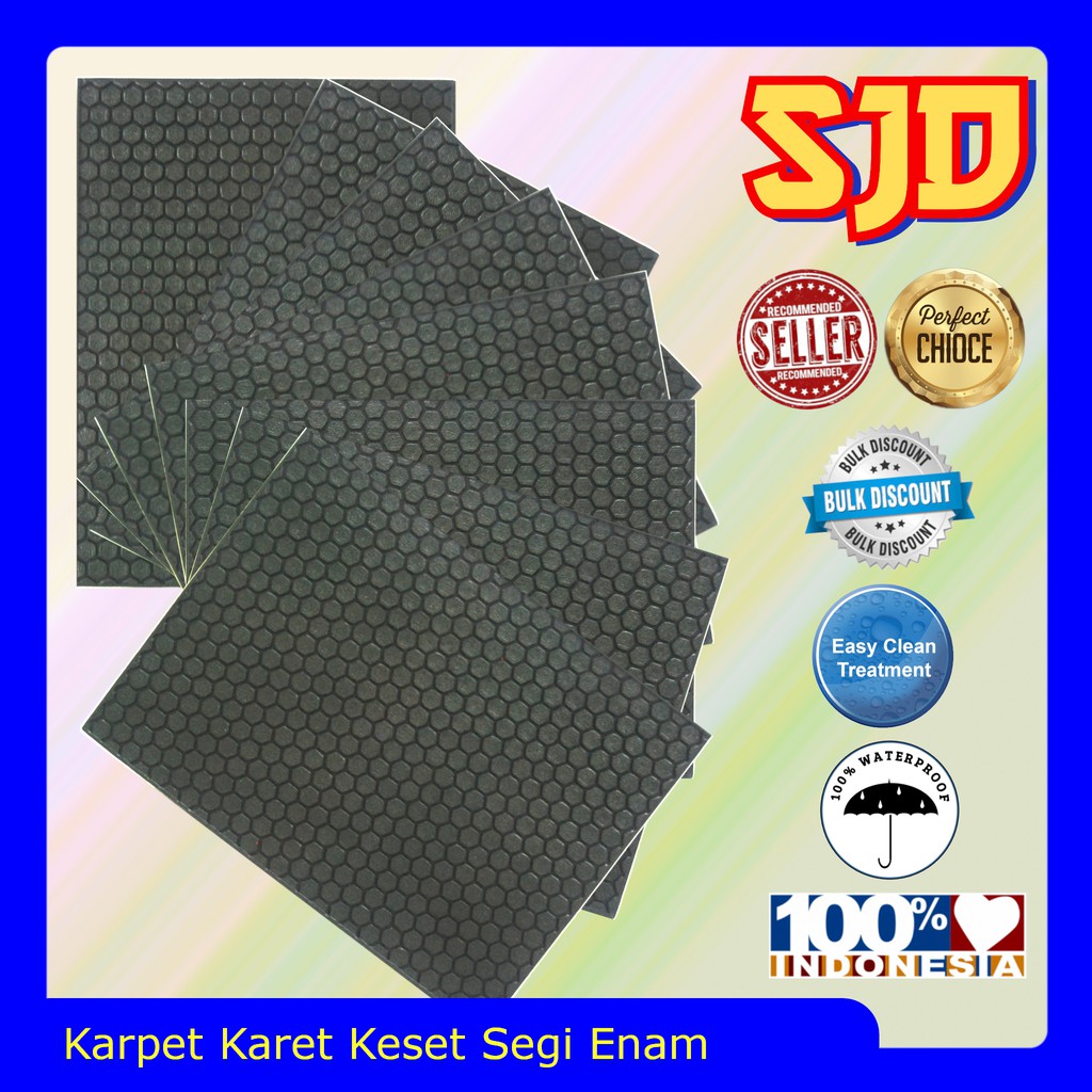 Hexagon Carpet/Rubber Mat Shopee Malaysia
