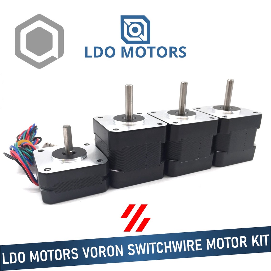 LDO MOTORS VORON Switchwire Stepper Motor Kit Shopee Malaysia