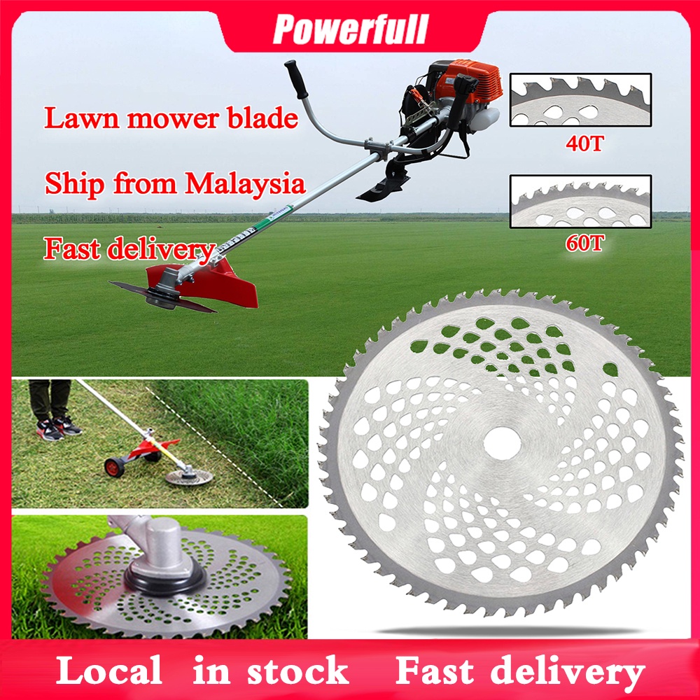 Grass Cutter Blade (10" X 40T/60T)Weeding Tool Trimmer Replacement