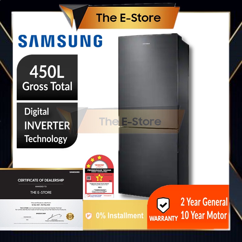 Samsung 450L Digital Inverter Bottom Mount Fridge RL4003SBABS/ME